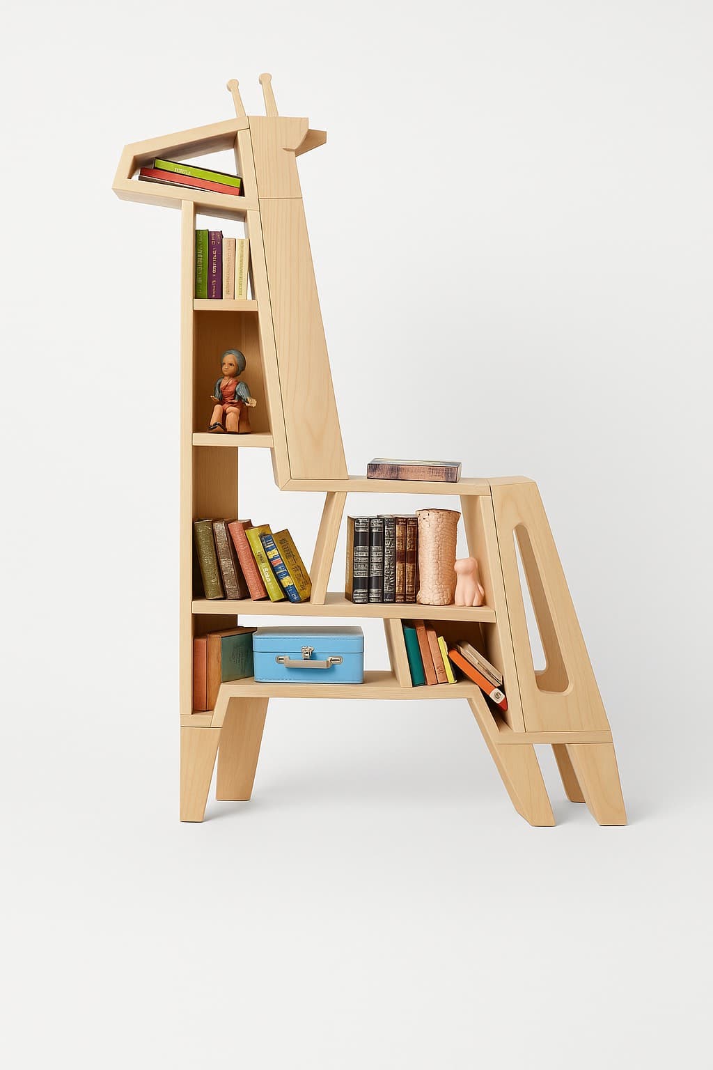 Gigi the Giraffe Bookshelf