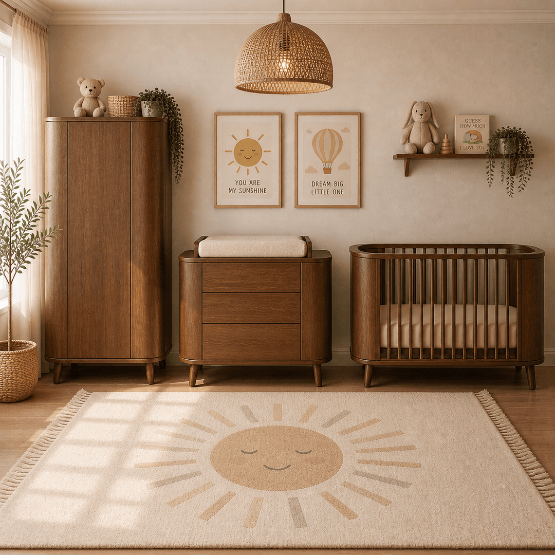 Walnut Lullaby Nursery Set